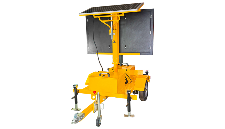 solar trailer radar speed sign