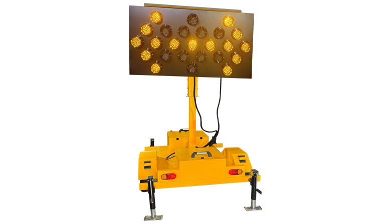 solar trailer arrow board