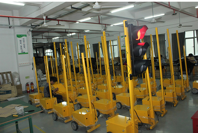 portable led traffic light