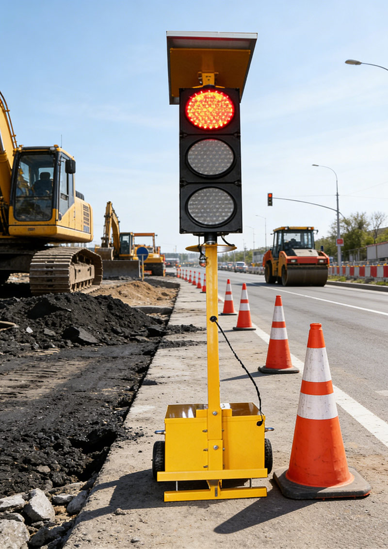 portable traffic light